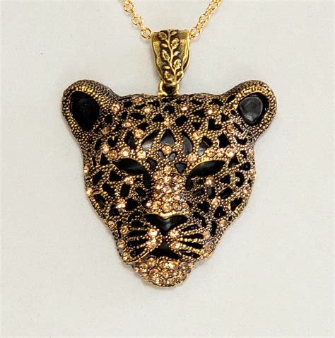 panther pendant necklace.